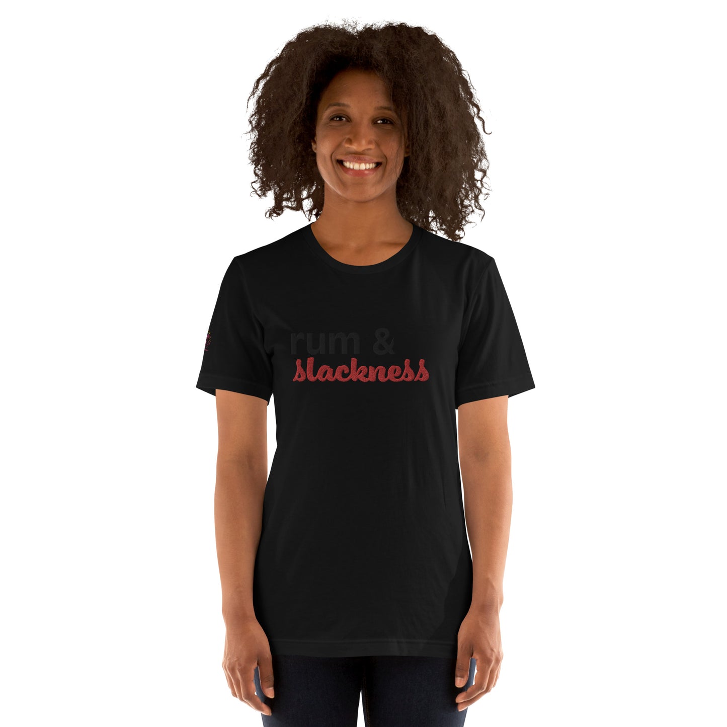 rum & slackness Unisex t-shirt