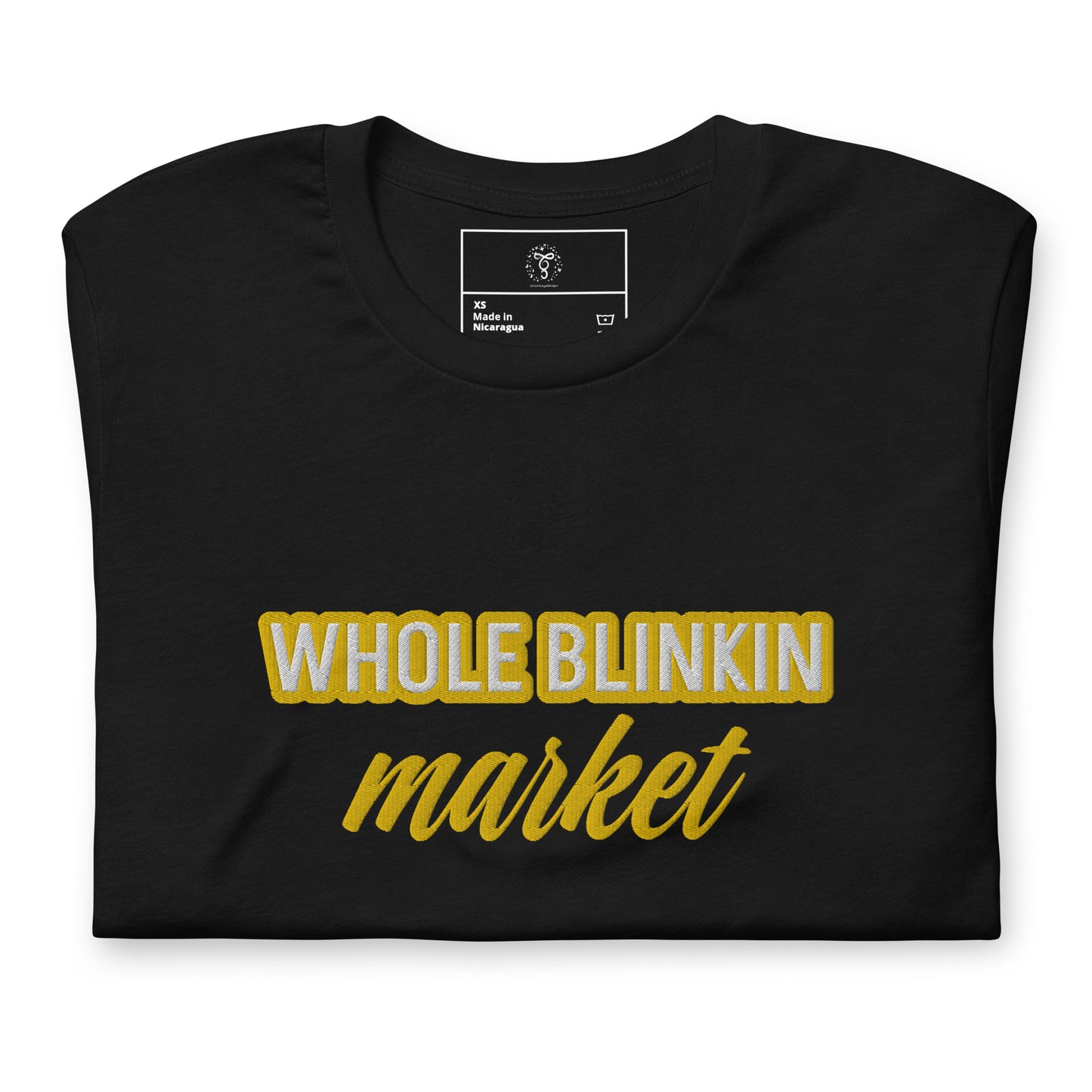 Whole Blinkin Market Unisex t-shirt