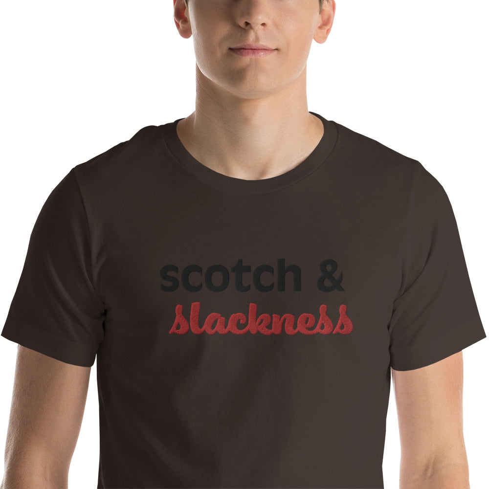 scotch & slackness Unisex t-shirt