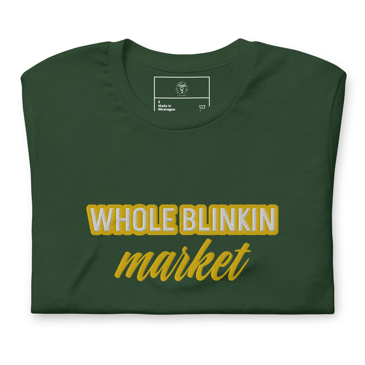 Whole Blinkin Market Unisex t-shirt