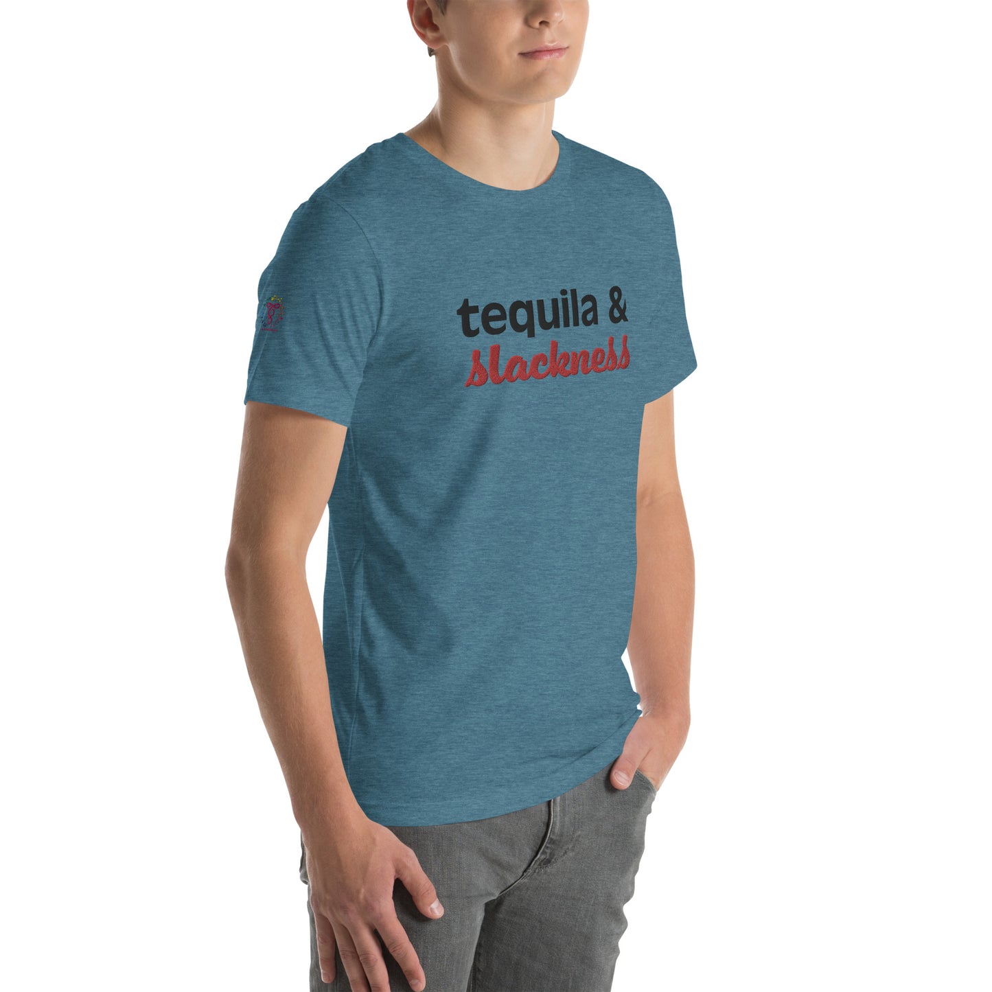 tequila & slackness Unisex t-shirt