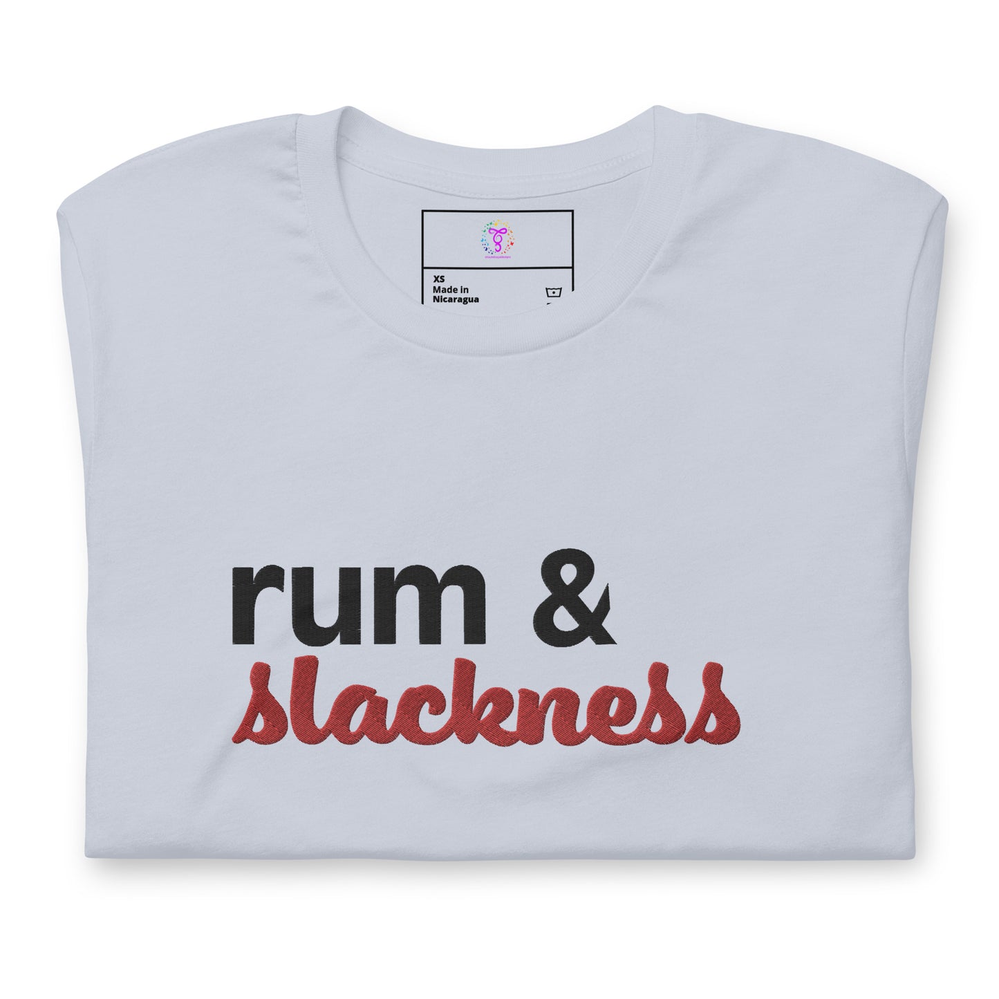 rum & slackness Unisex t-shirt