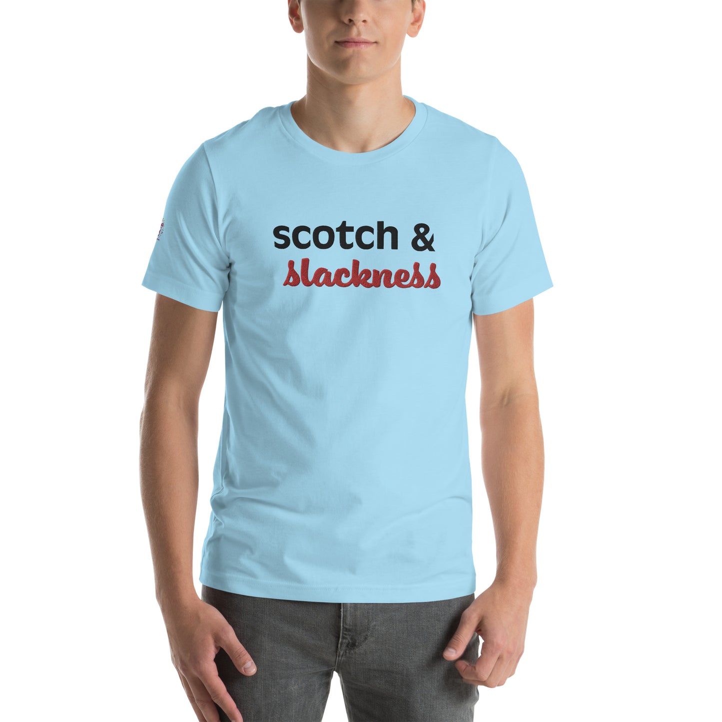 scotch & slackness Unisex t-shirt