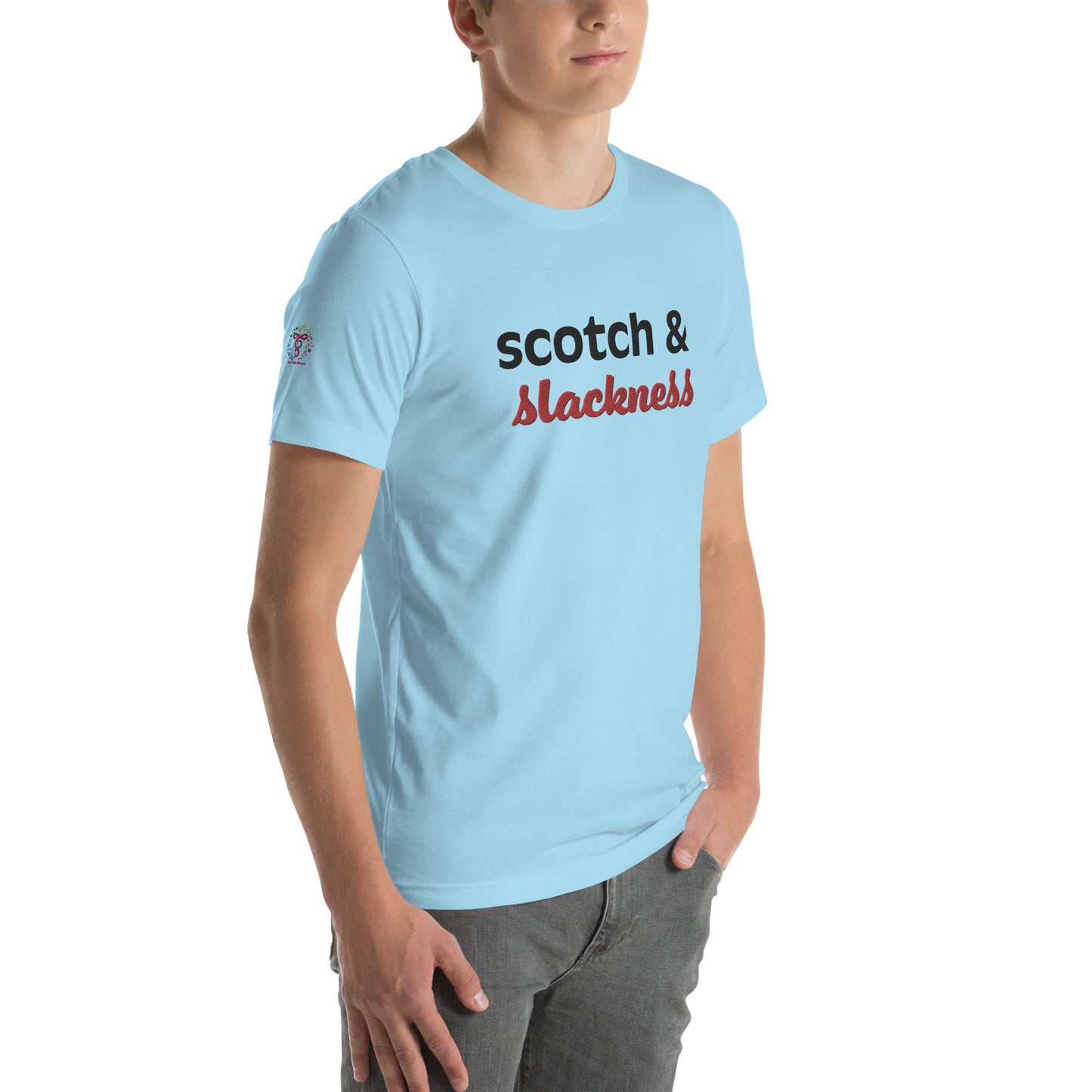 scotch & slackness Unisex t-shirt