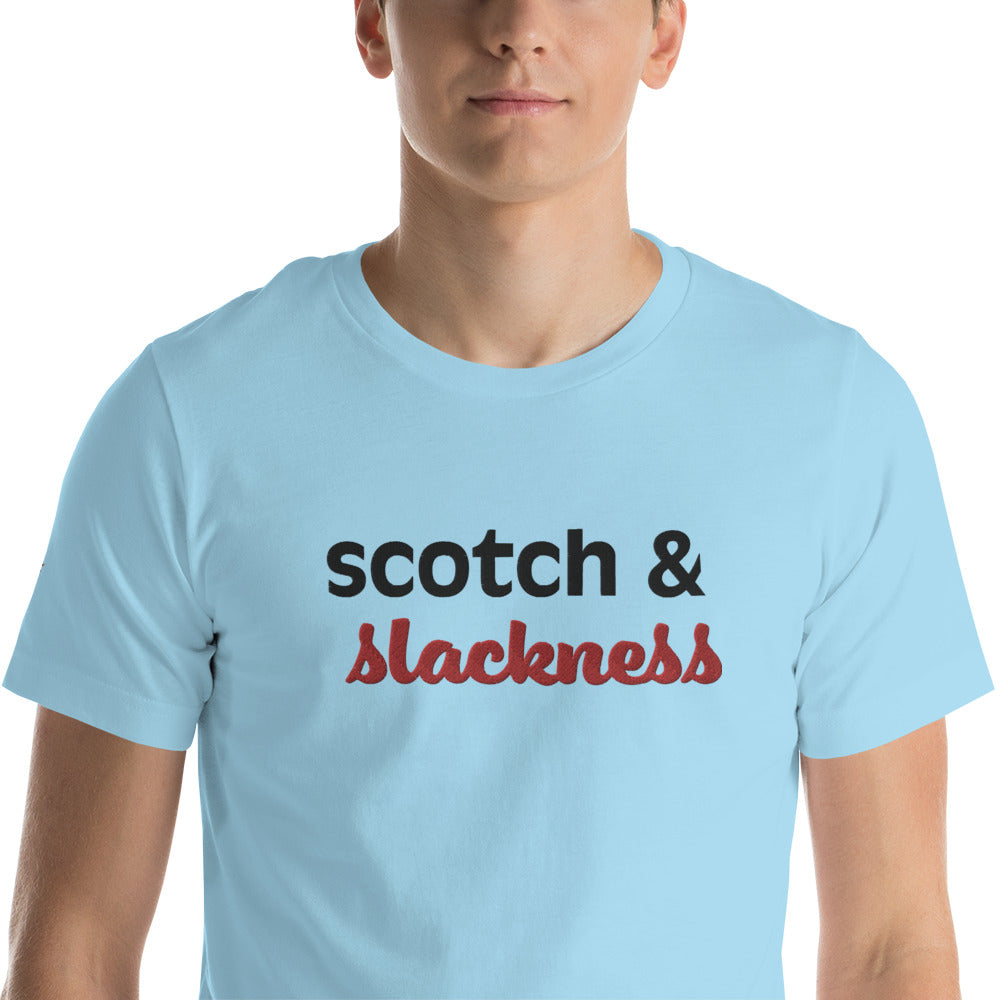 scotch & slackness Unisex t-shirt