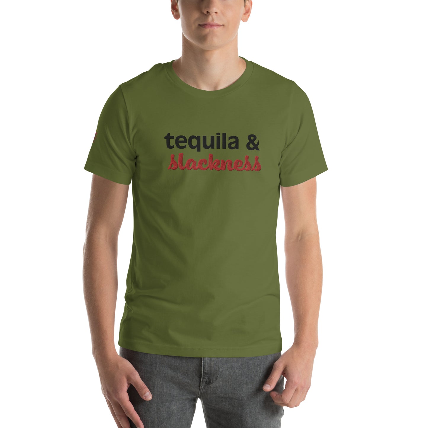 tequila & slackness Unisex t-shirt