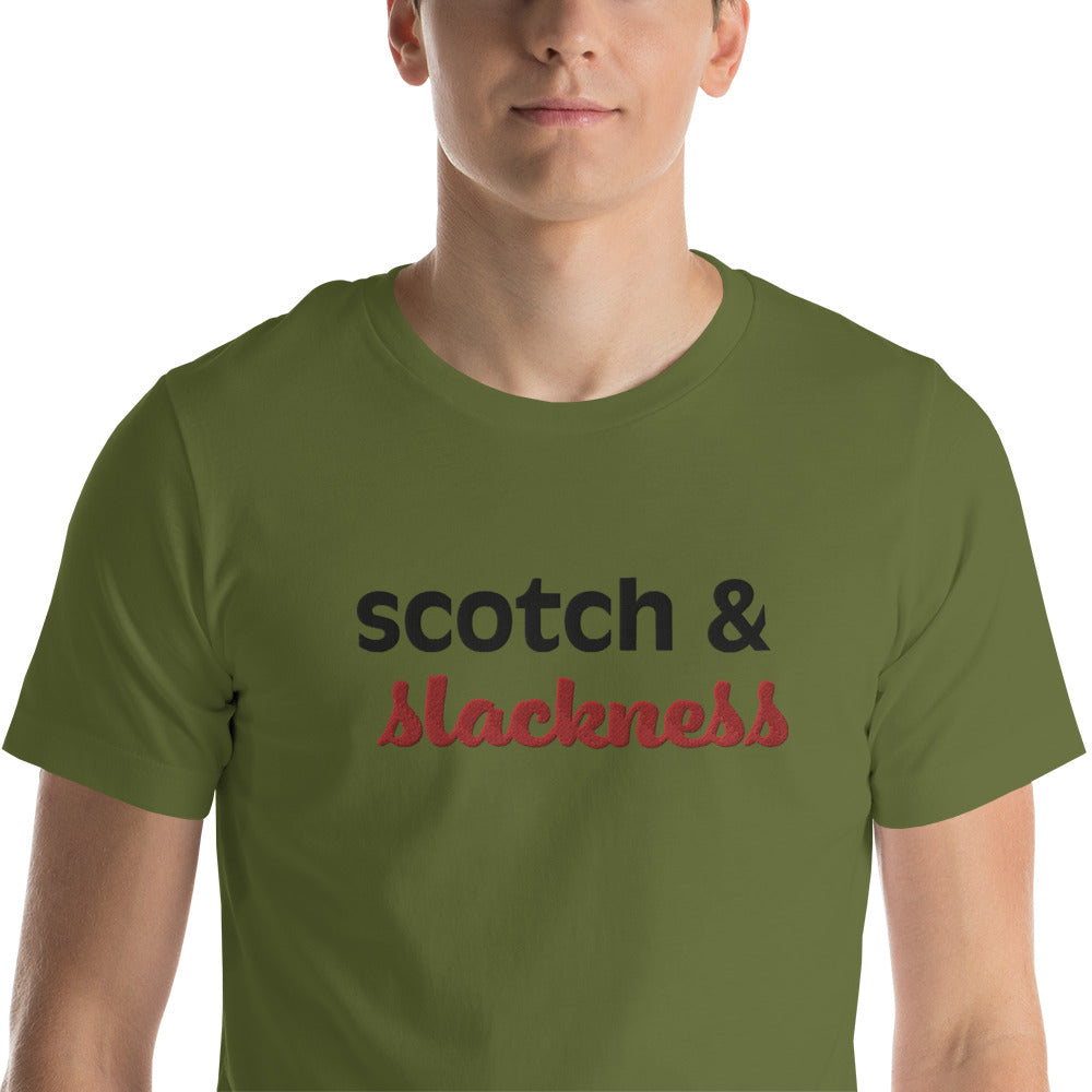 scotch & slackness Unisex t-shirt