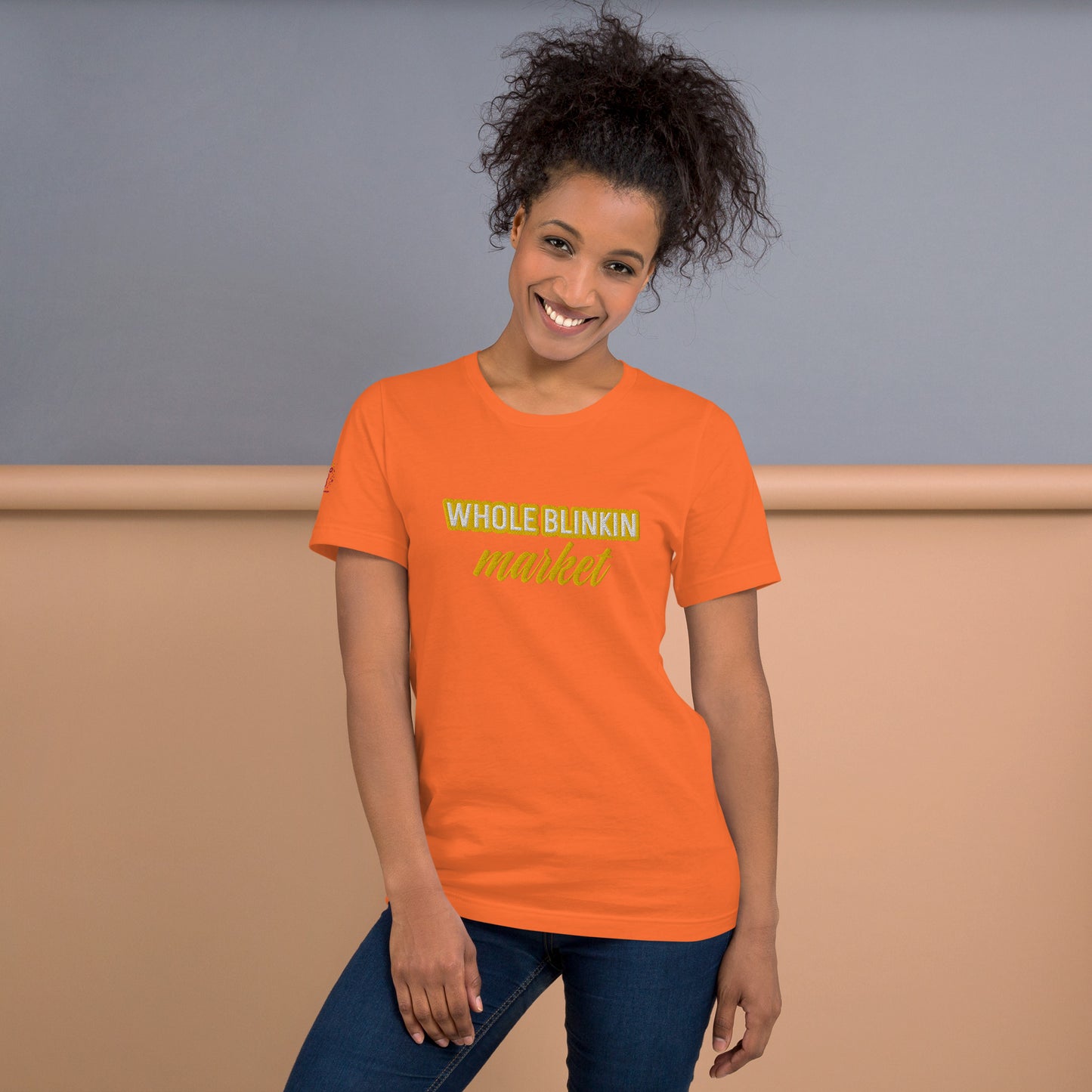 Whole Blinkin Market Unisex t-shirt