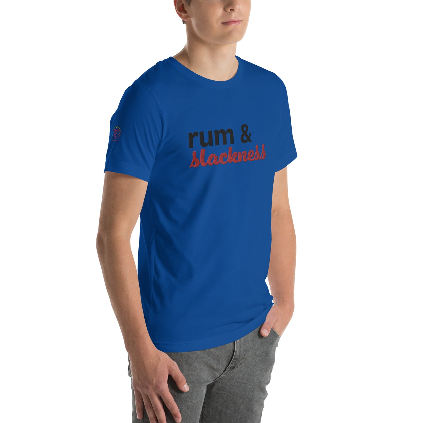 rum & slackness Unisex t-shirt