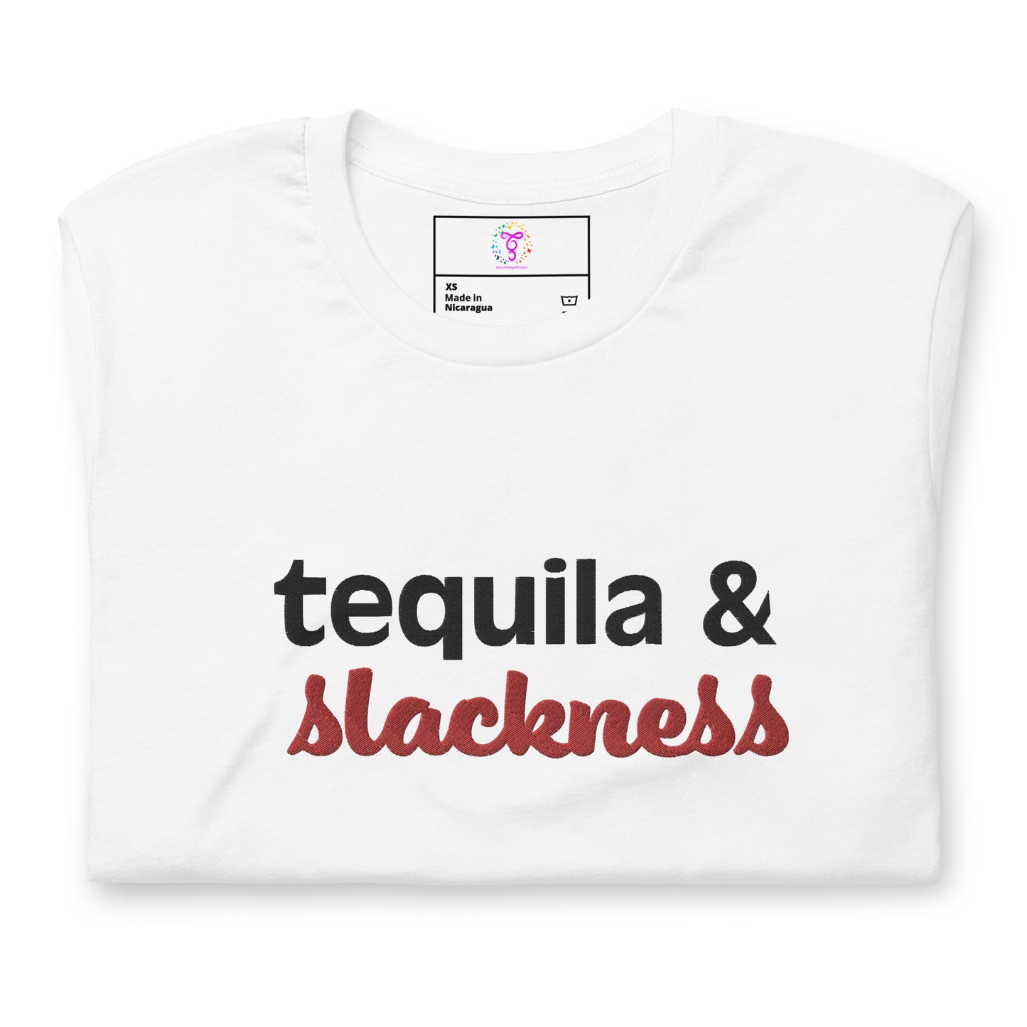 tequila & slackness Unisex t-shirt