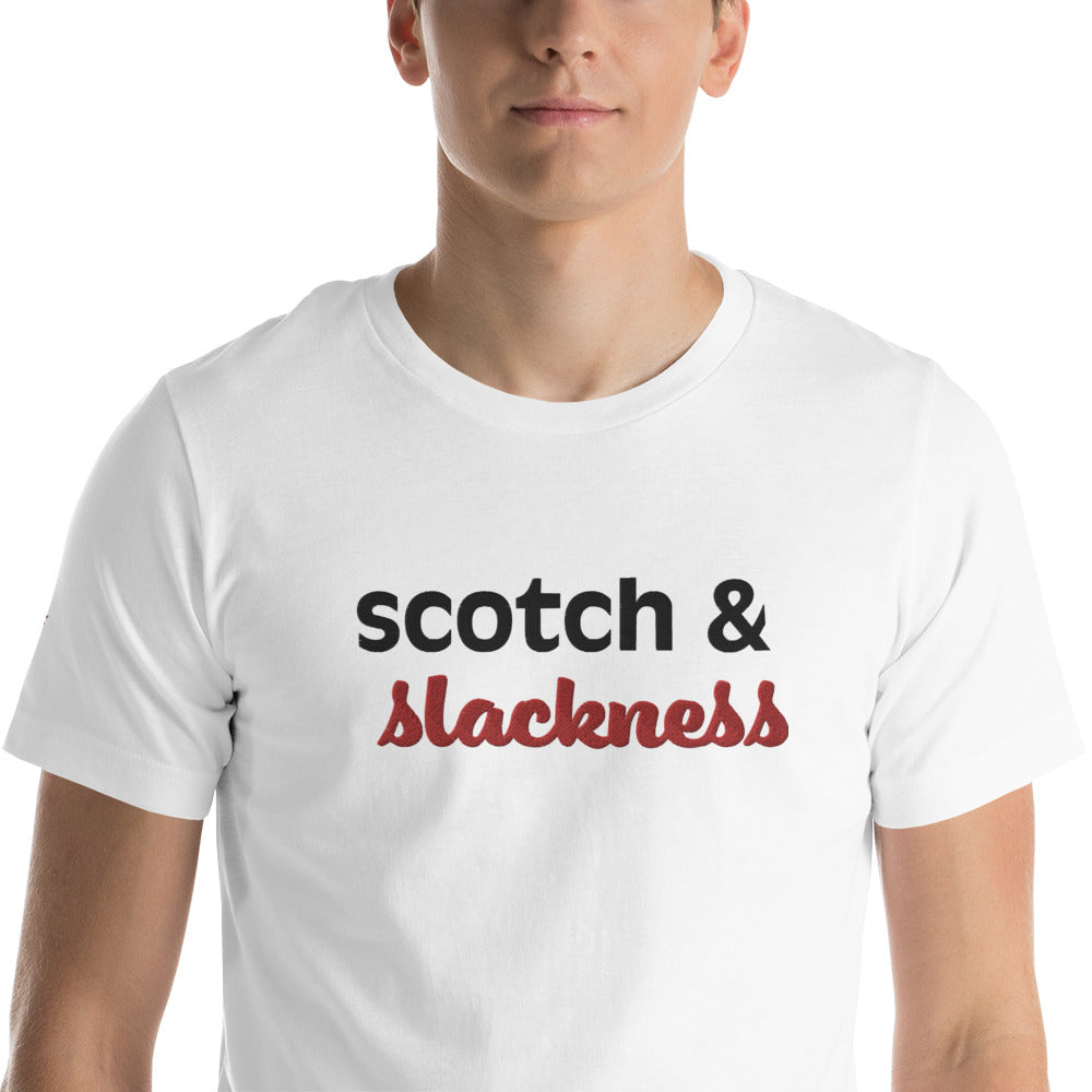 scotch & slackness Unisex t-shirt