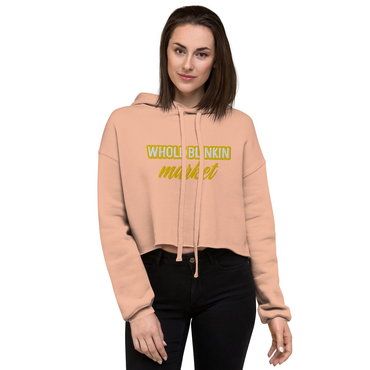 Whole Blinkin Market Crop Hoodie