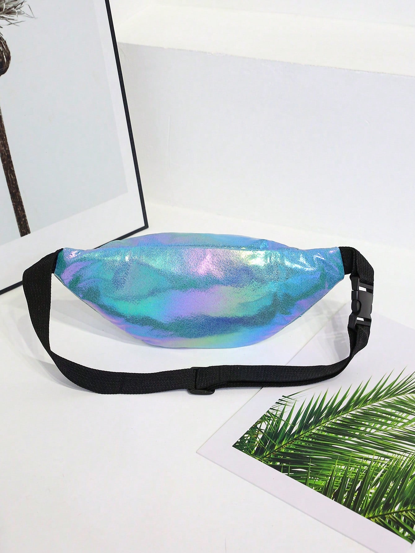 Gradient Polyester Sling Bag