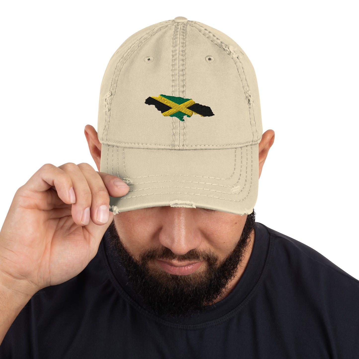 JAMAICA Distressed Hat