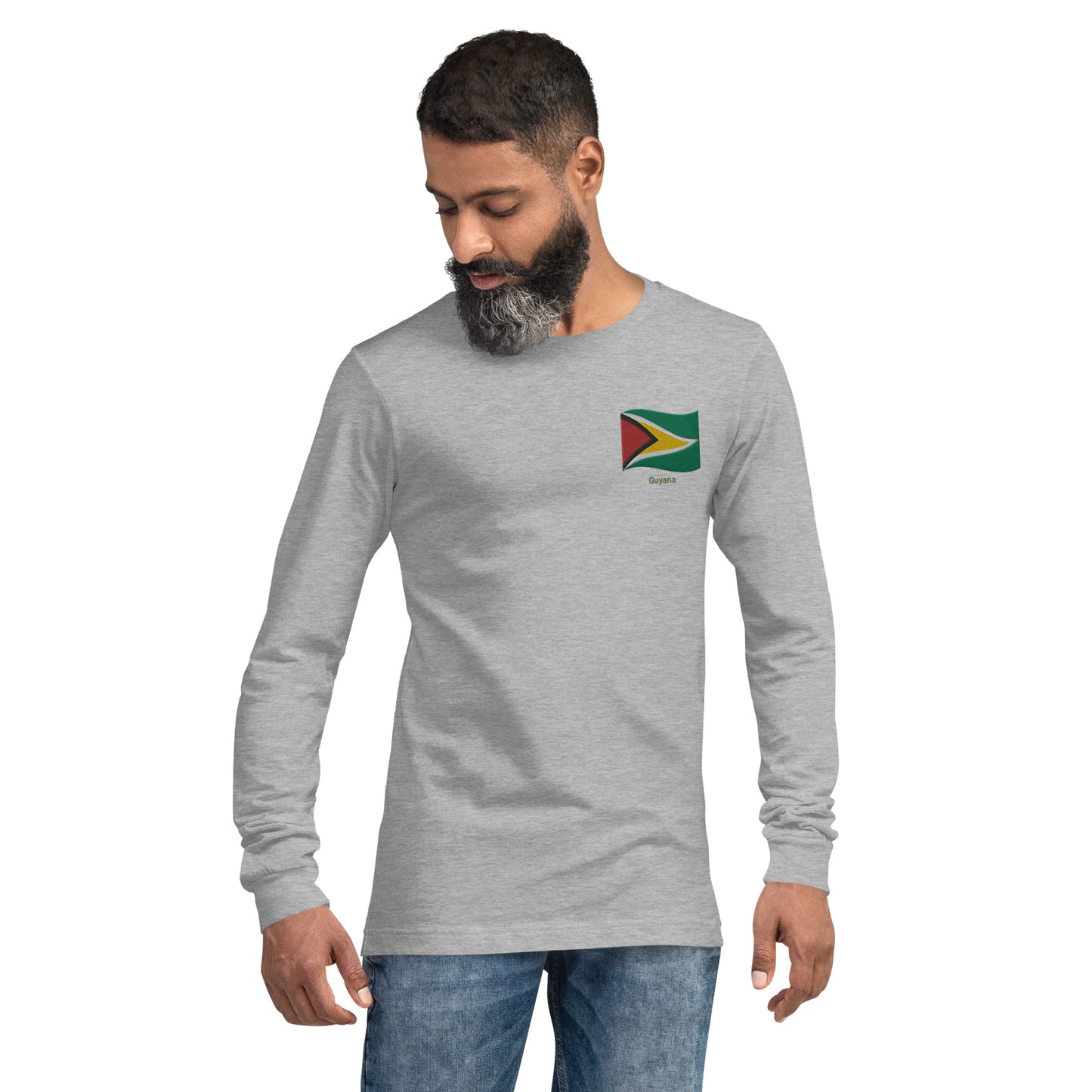 GUYANA Unisex Long Sleeve Tee