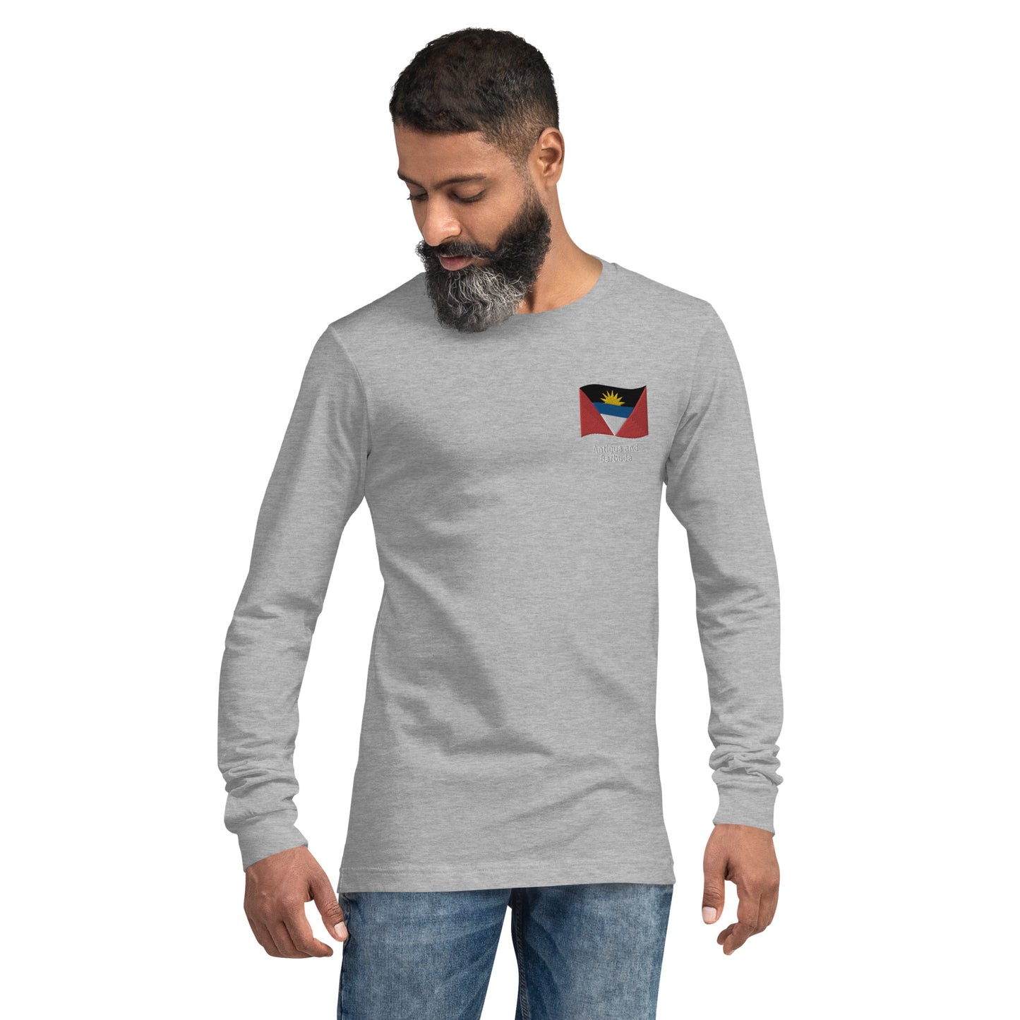 ANTIGUA & BARBUDA Unisex Long Sleeve Tee