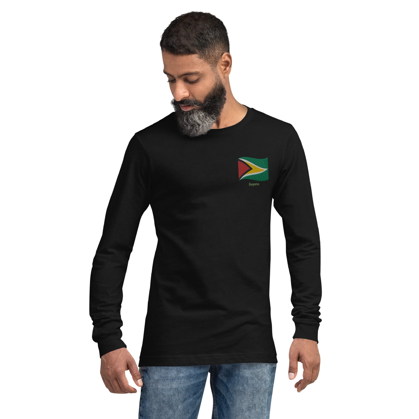 GUYANA Unisex Long Sleeve Tee