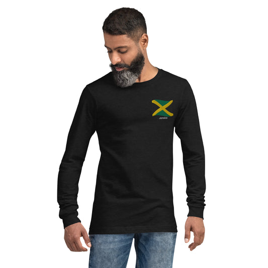 T-shirt à manches longues unisexe Jamaïque