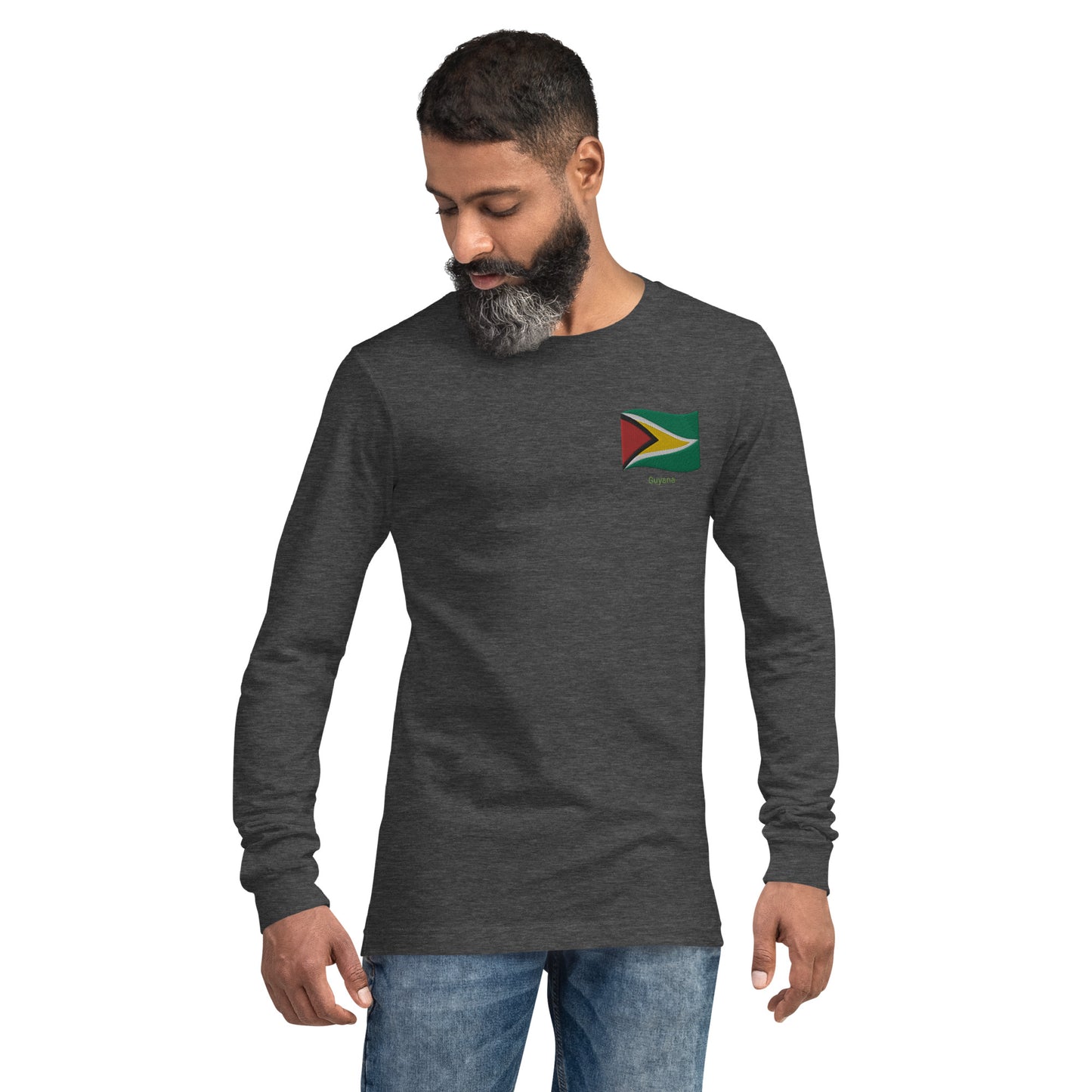 GUYANA Unisex Long Sleeve Tee