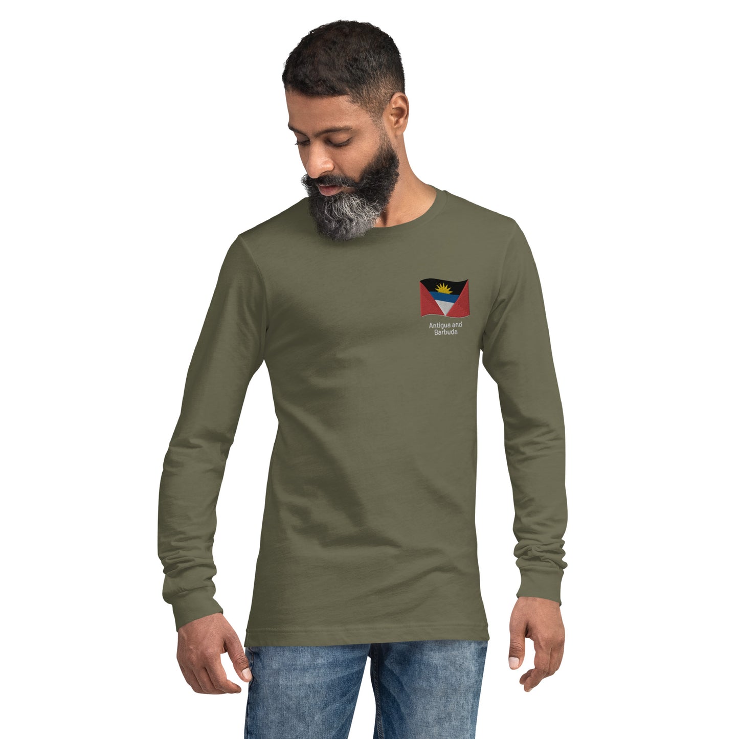 ANTIGUA & BARBUDA Unisex Long Sleeve Tee