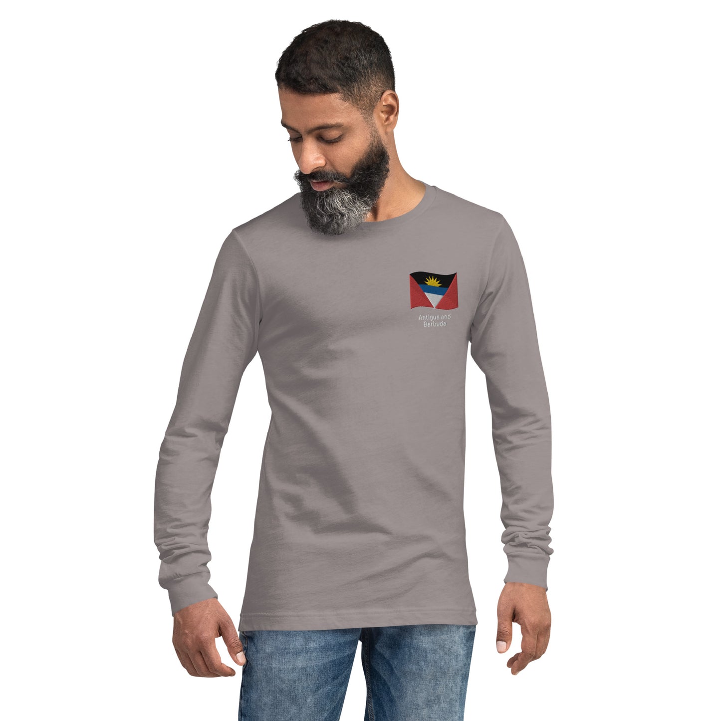 ANTIGUA & BARBUDA Unisex Long Sleeve Tee