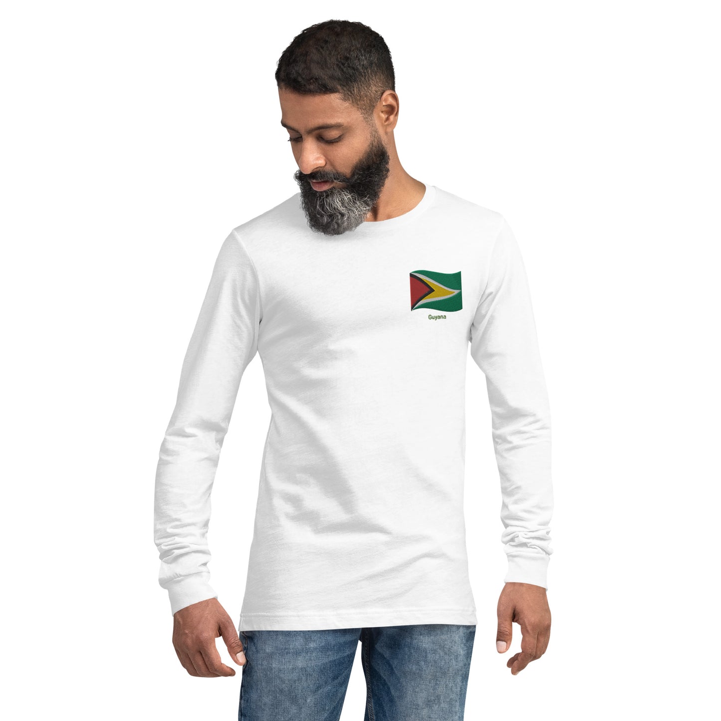 GUYANA Unisex Long Sleeve Tee