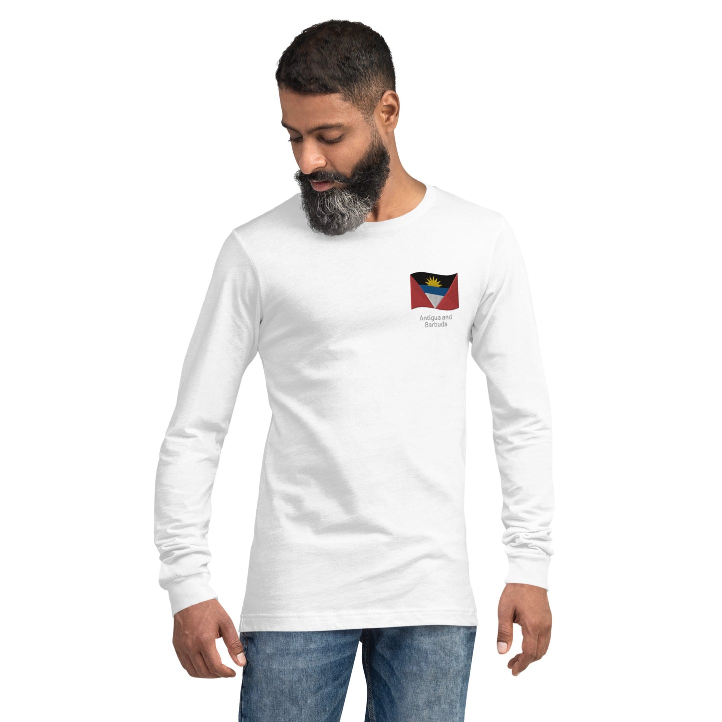 ANTIGUA & BARBUDA Unisex Long Sleeve Tee