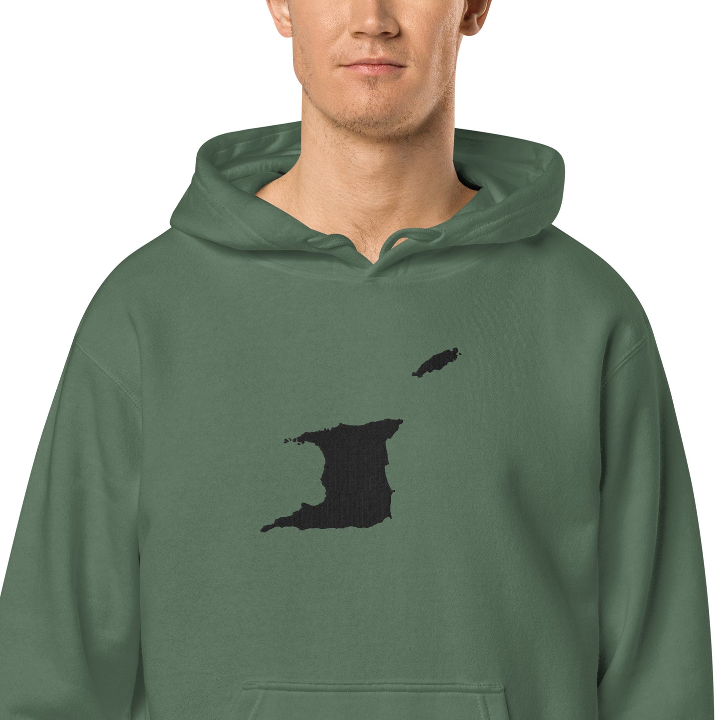 TRINI pigment-dyed hoodie