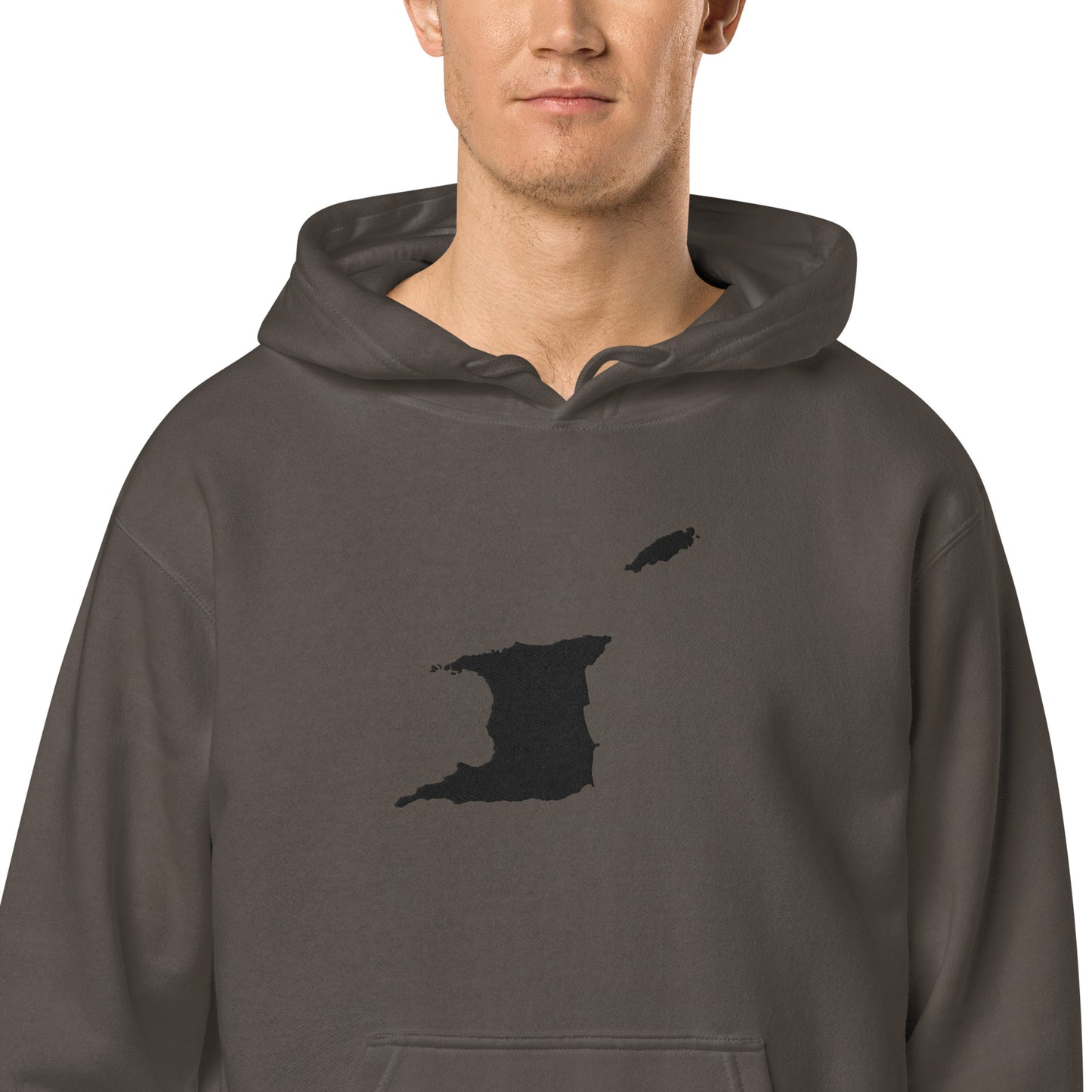 TRINI pigment-dyed hoodie