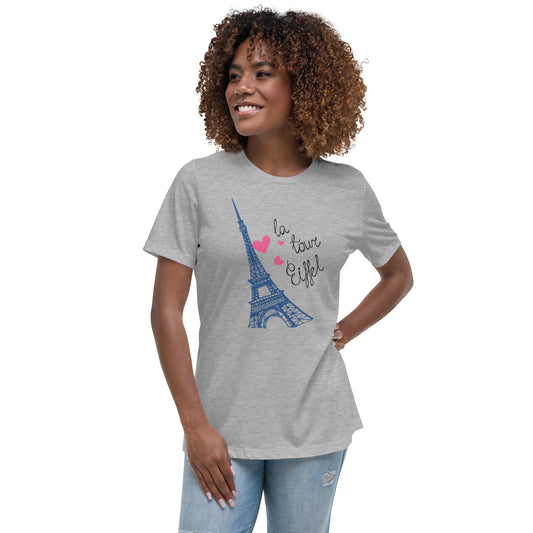 LA TOUR EIFFEL T-shirt coupe relax femme