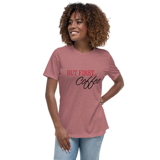 MAIS D'ABORD .... Café T-shirt chiné